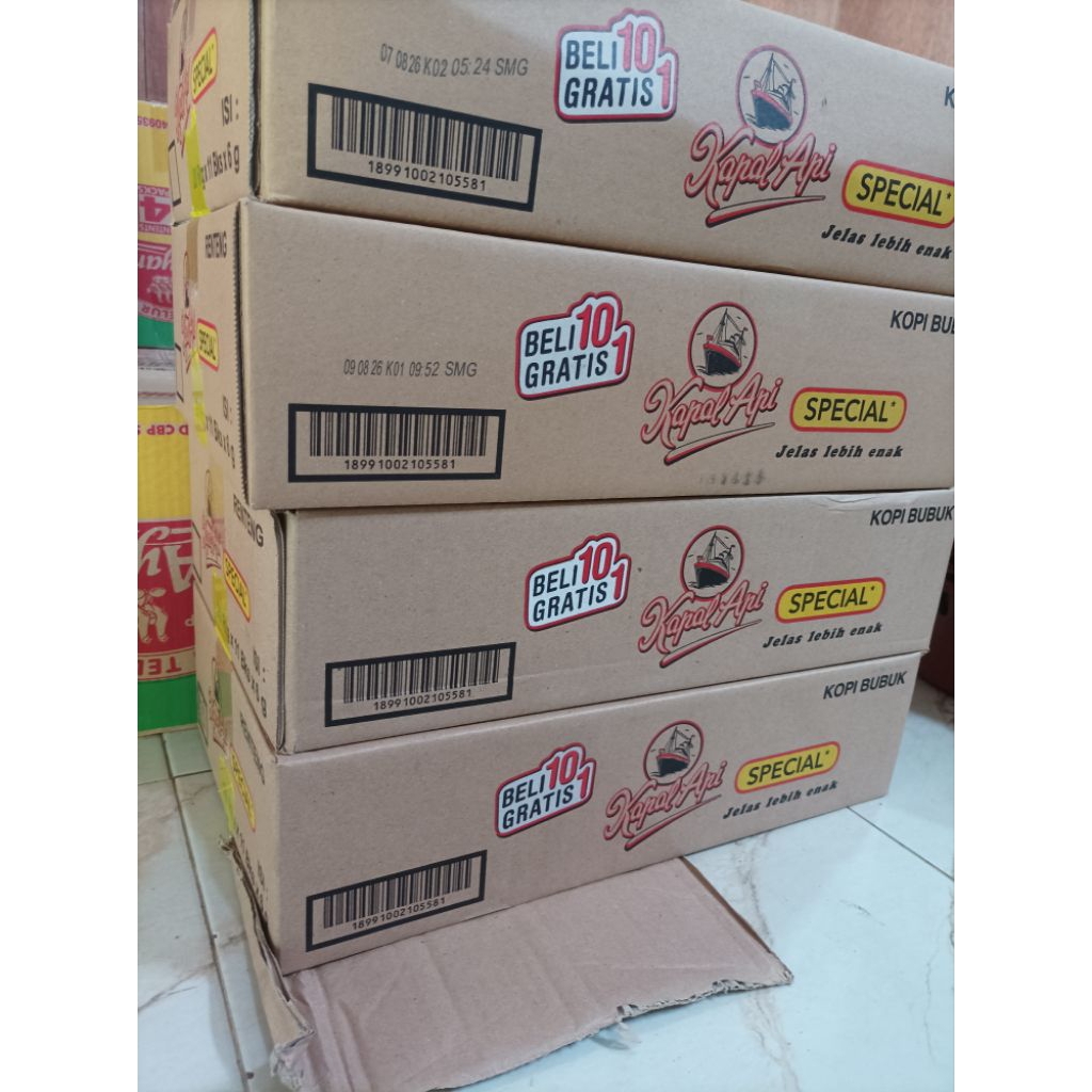 kapal api mini 6 gram satu dus