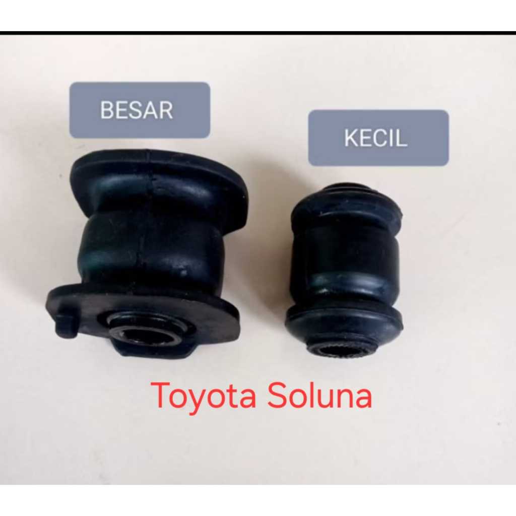BUSHING ARM DEPAN SOLUNA SET BOS SAYAP DEPAN SOLUNA BOSH KAPAK SOLUNA