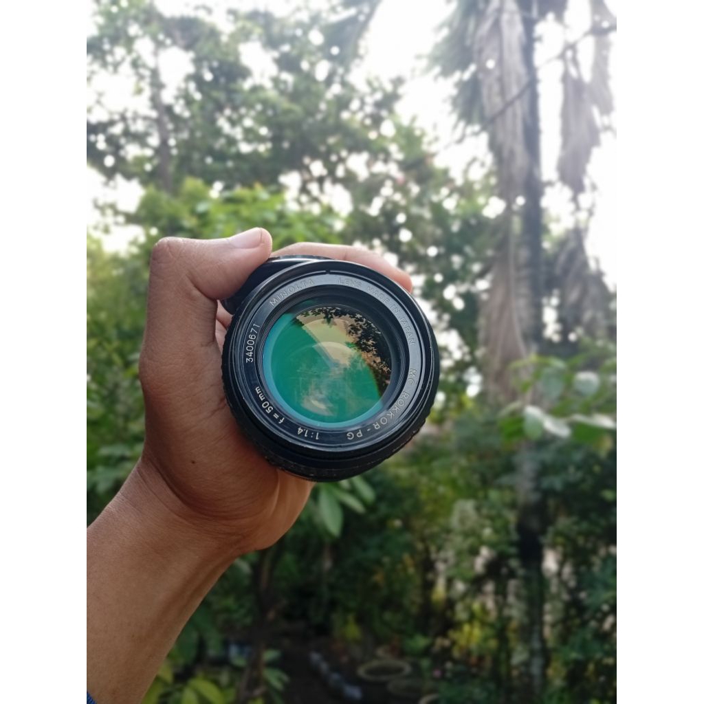 Minolta MC Rokkor-PG 50mm f/1.4