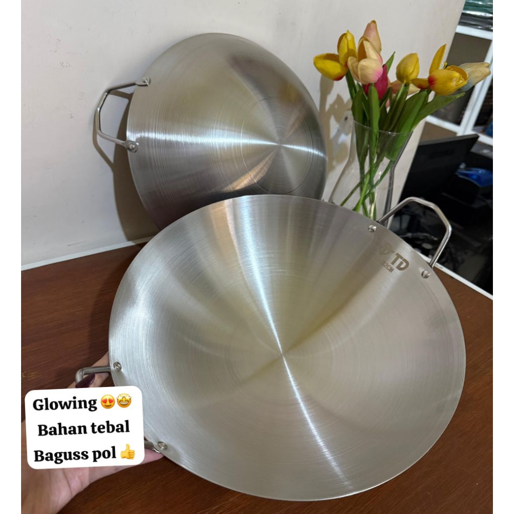 wajan stainless tebal