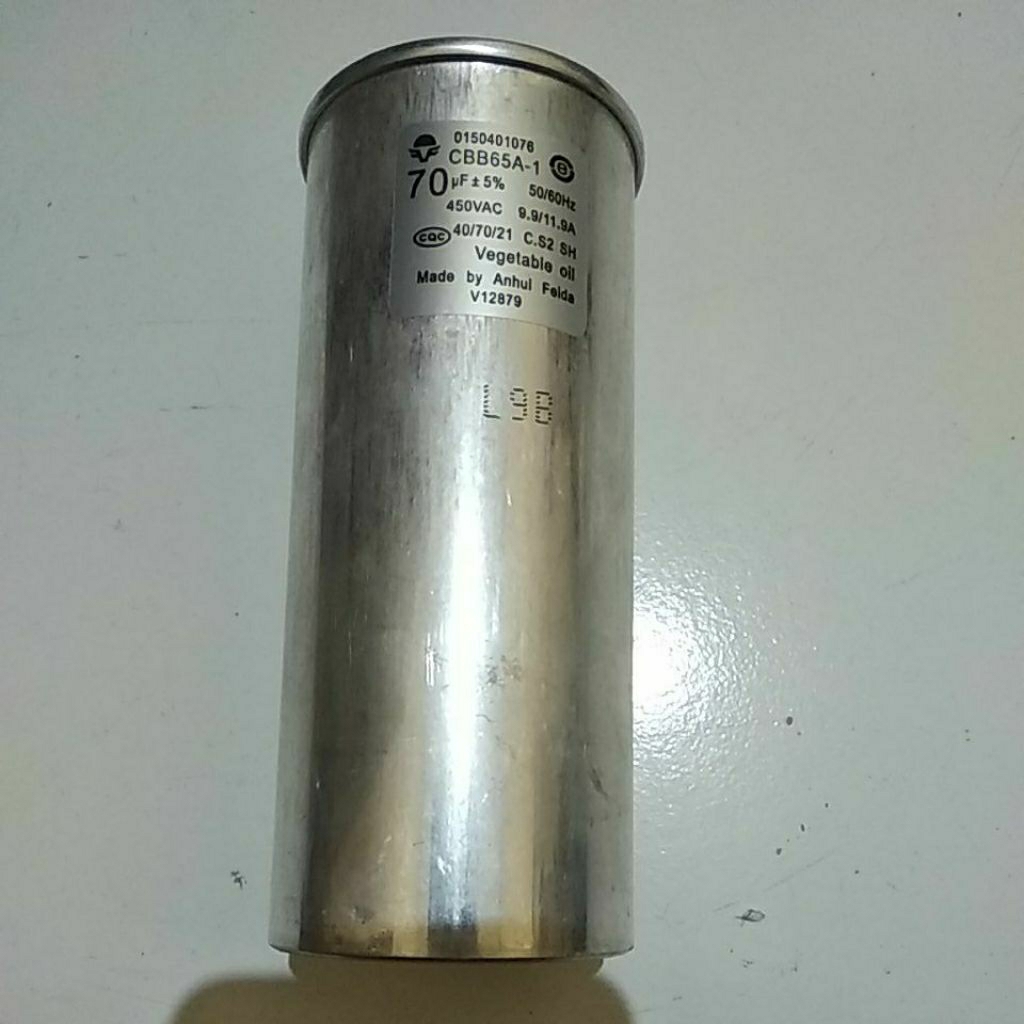 Capasitor AC 70uf  CBB65A-1 ORIGINAL