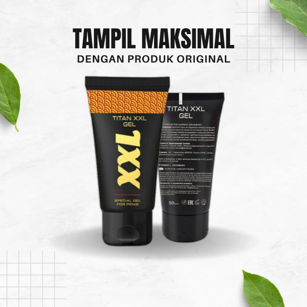 terlaris XXL Gel pembesar kelamin laki laki obat kuat pria tahan lama original bpom