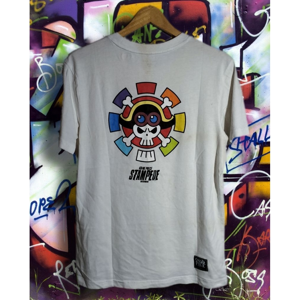 one piece Skechers kaos second/bekas/preloved/branded