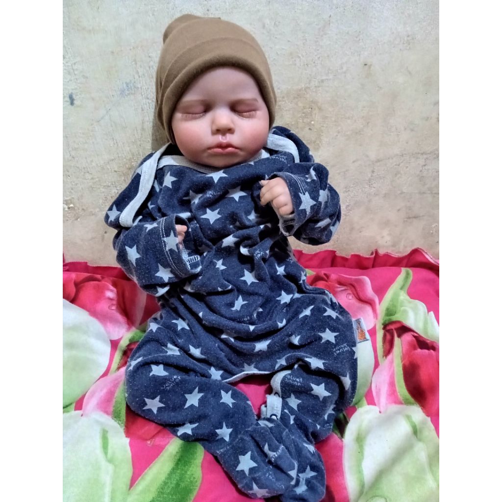 Reborn Doll Silikon Badan Dacron