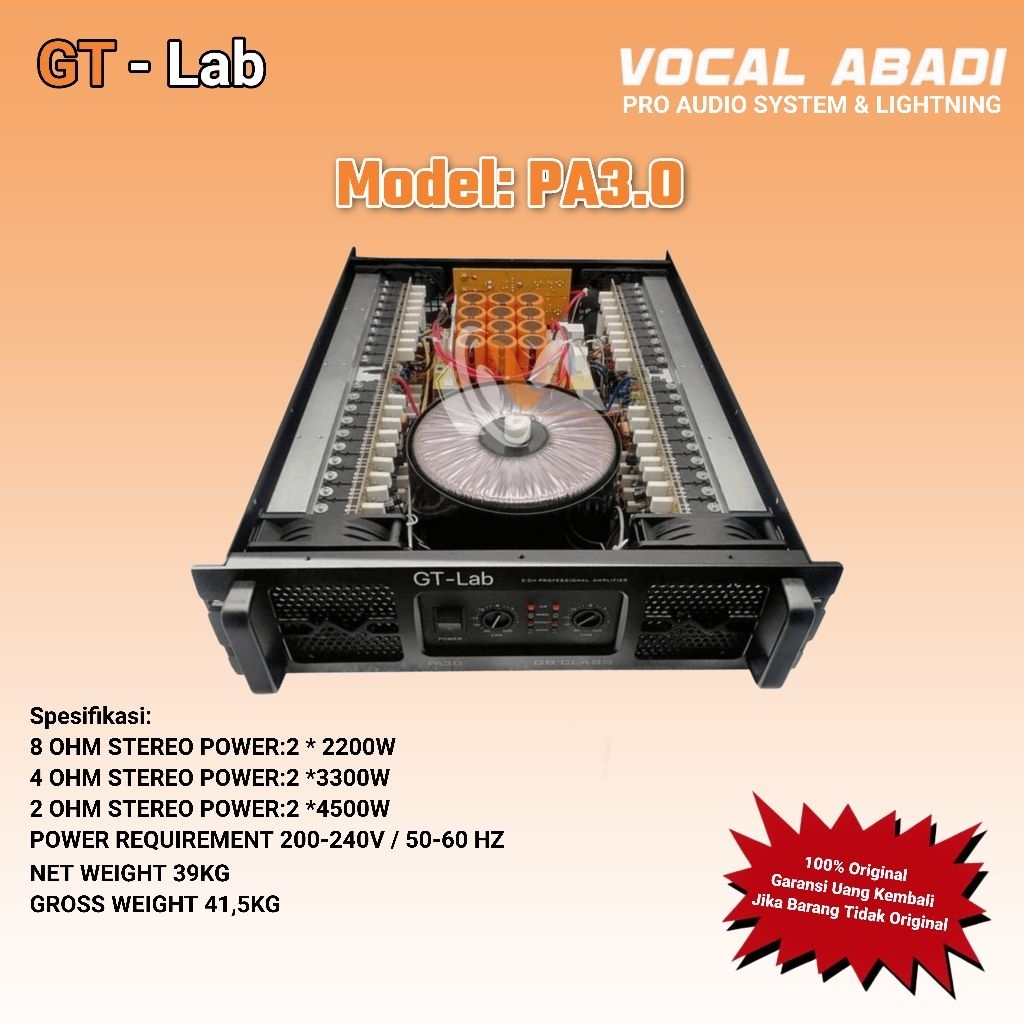 POWER GT-LAB PA3.0 CLASS GB