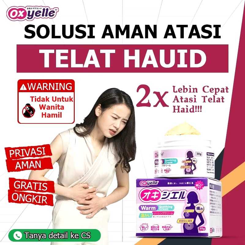 Oxyelle Gel Hangat Wanita Untuk Haid Dan Relaks