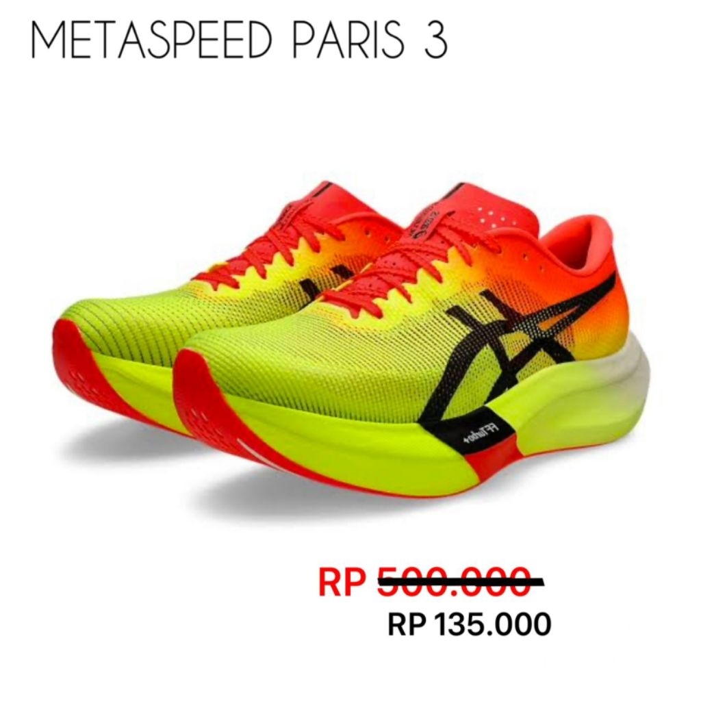 Sepatu Running Asics Metasped Paris Sepatu Running Olahraga Asics Metasped
