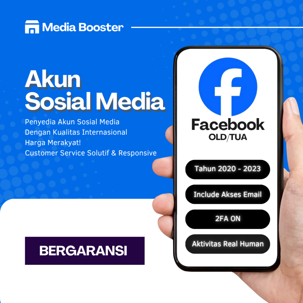 Akun Facebook FB OLD / TUA 2FA ON