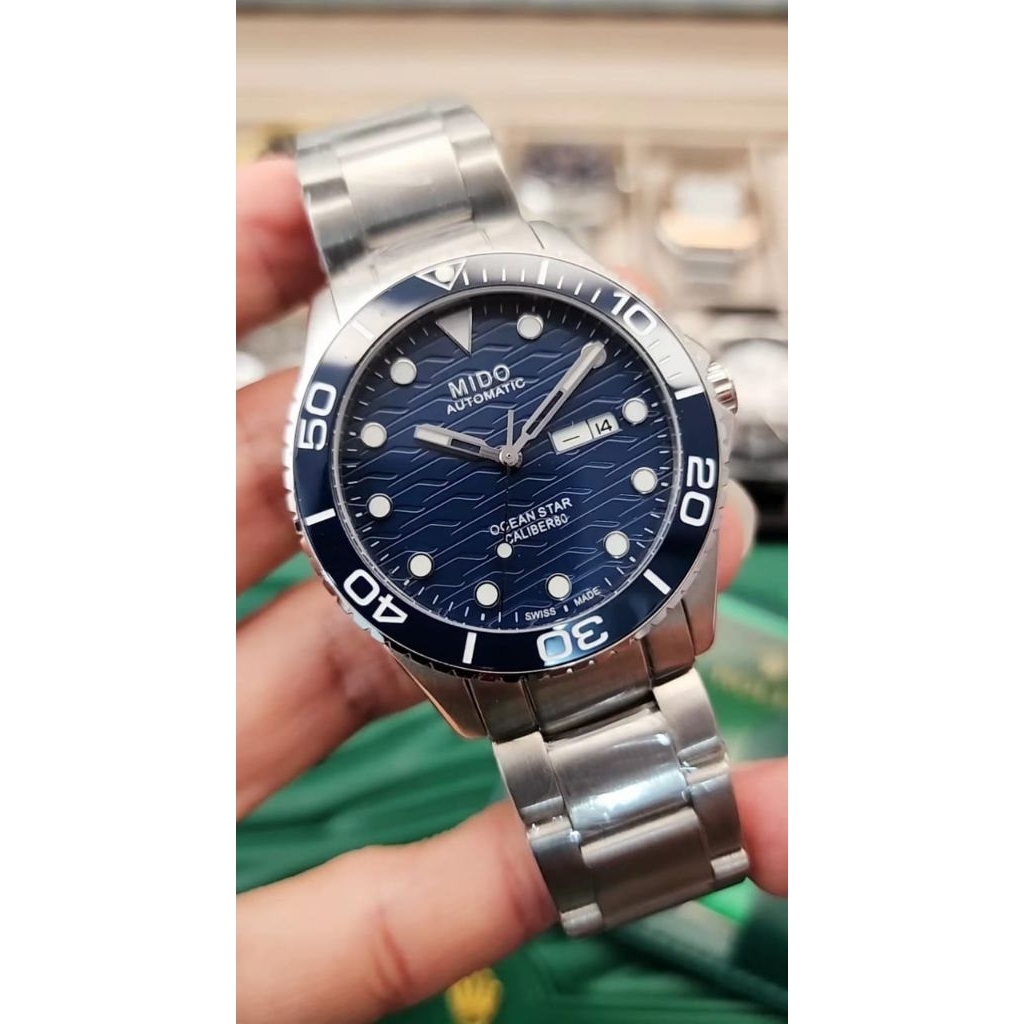 Jam tangan cowok Mido oceanstar
