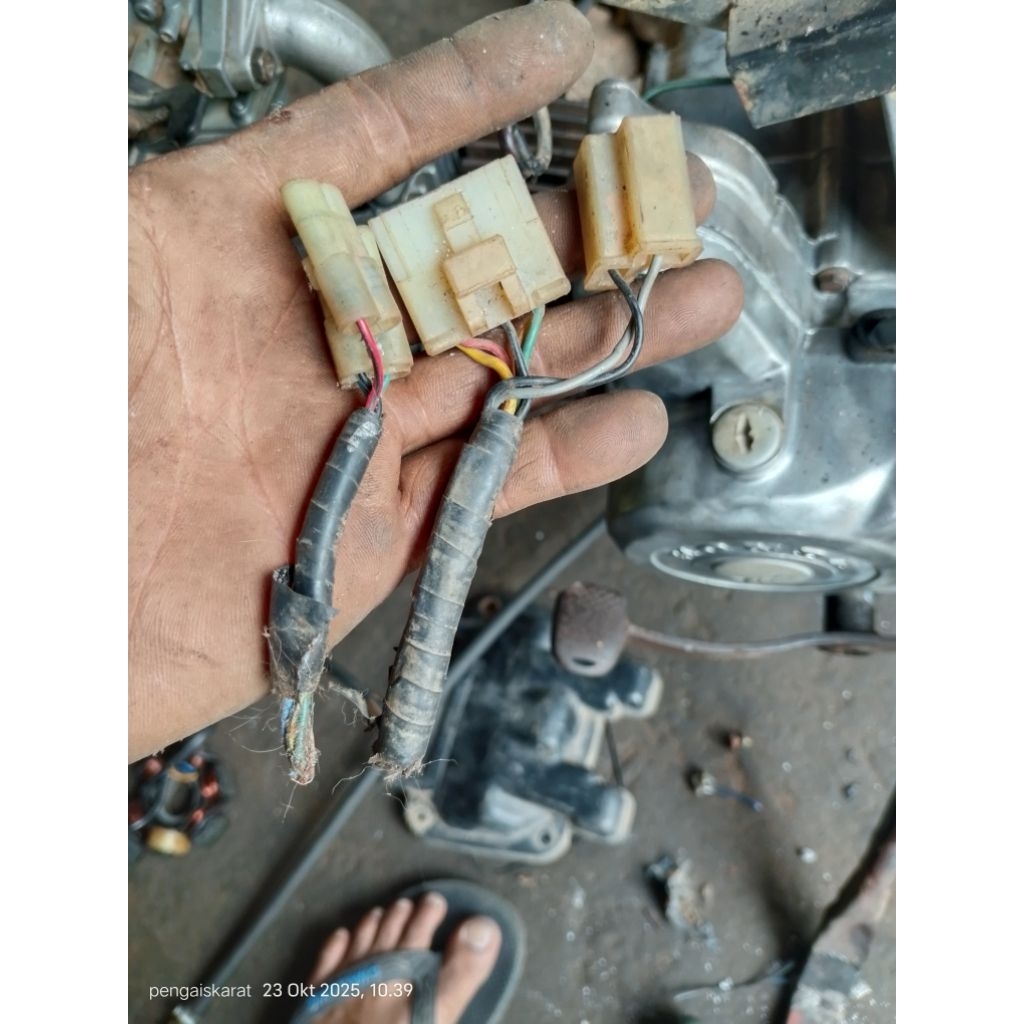 soket kirpok dan cdi megapro original bekas