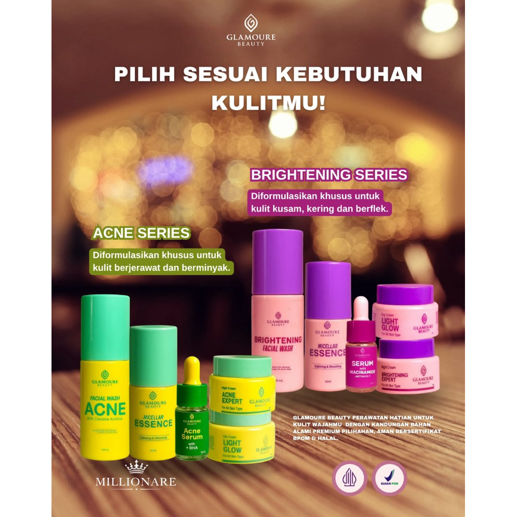 CREAM PEMUTIH WAJAH GLAMOR - CREAM GLAMOR EXPERT