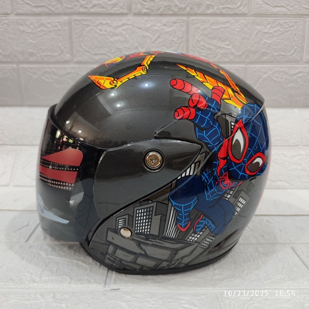 (Khusus Instant) Helm Anak umur 6 - 8 tahun