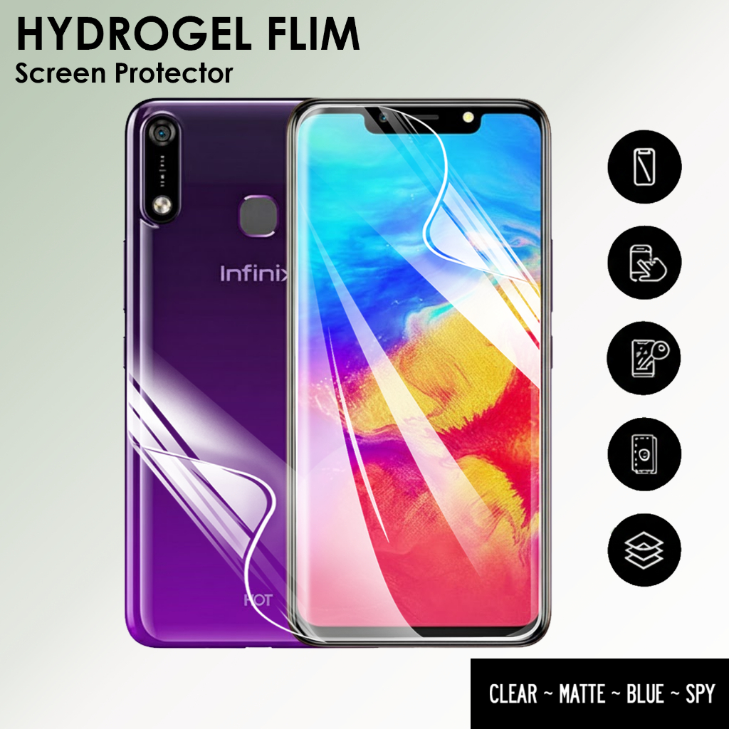Anti Gores Hydrogel Infinix Hot 7 / 7 Pro - Hydrogel INFINIX HOT 7 SERIES