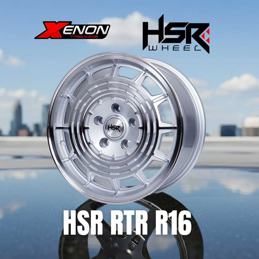 Promo Velg Mobil Ring 16 HSR RTR R16 LUBANG 5 Untuk Xpander Brv Xl7 Serena Civic Fd Innova Grandmax