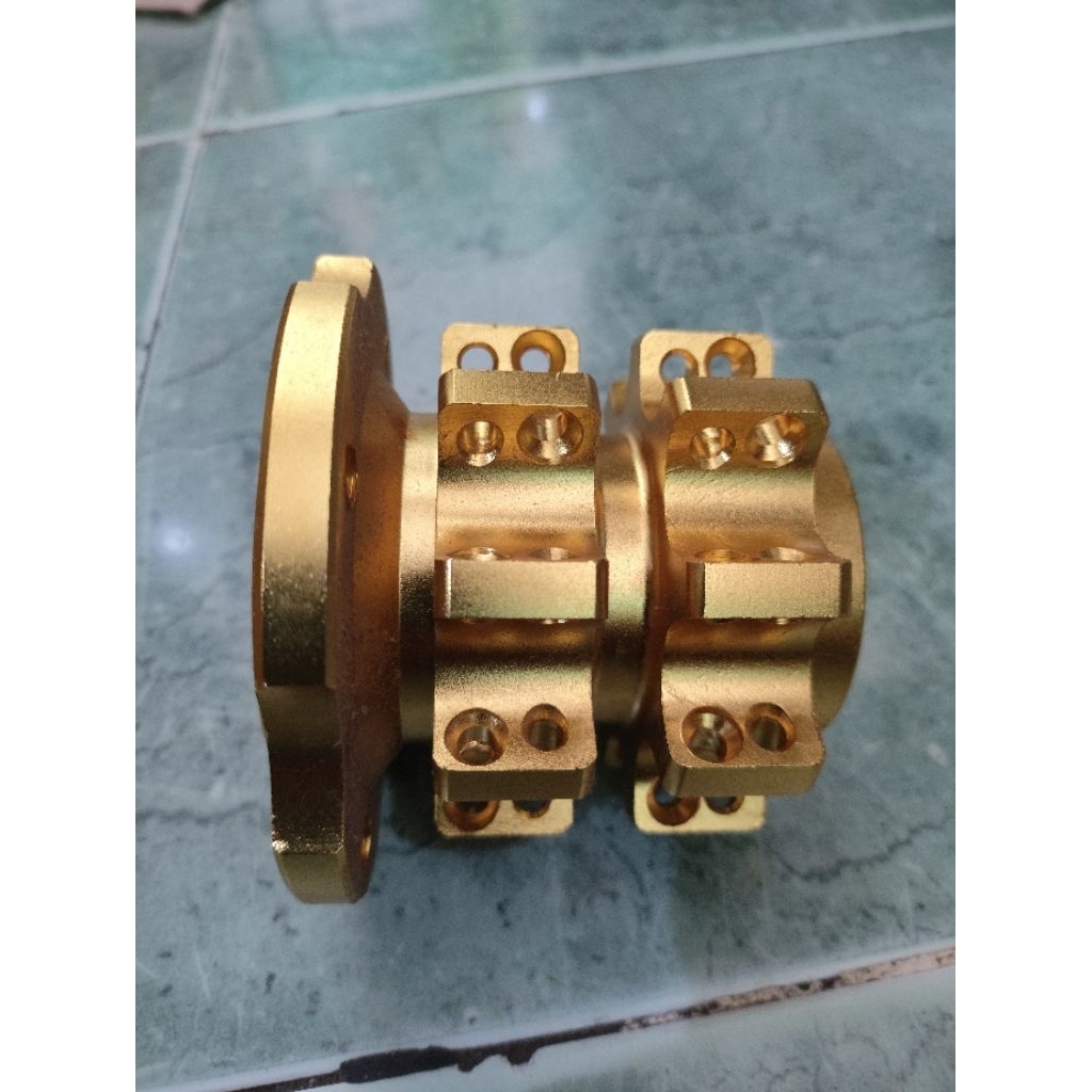 tromol depan trusty model belimbing dengan lubang cakram 4 tromol becak belimbing