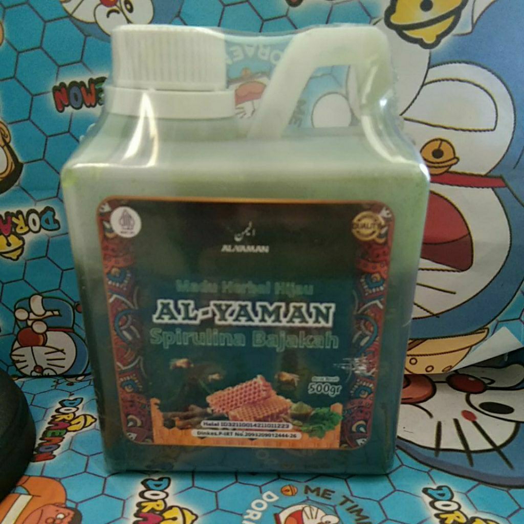 madu herbal hijau spirulina bajakah isi500ml