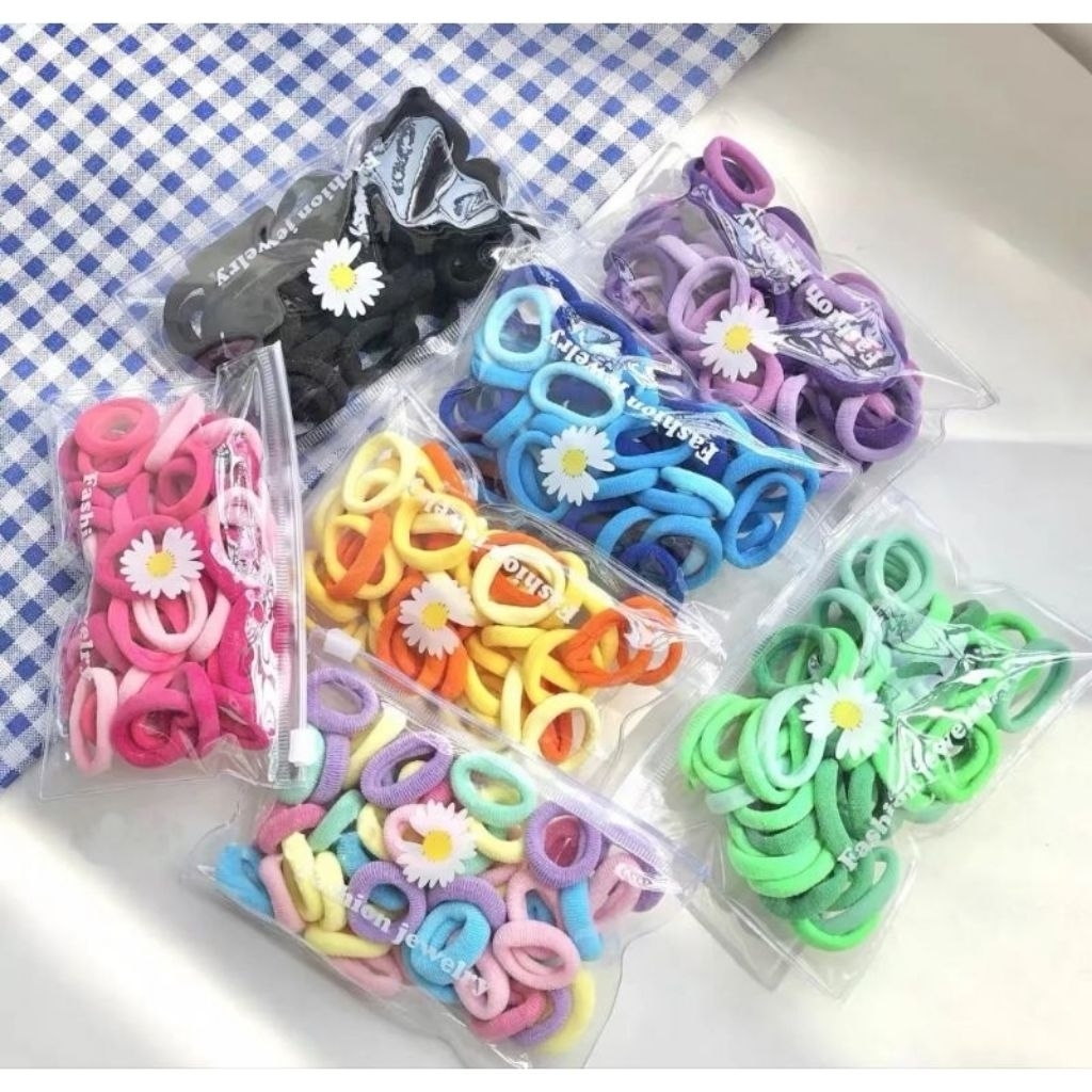 KARET RAMBUT ANAK WARNA WARNI