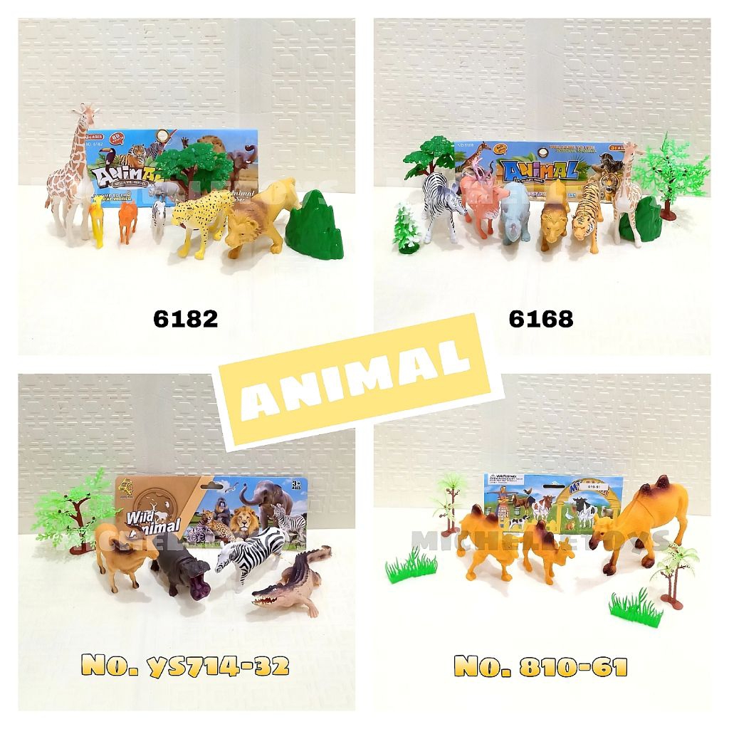 Mainan Set Animal Unggas dan Hewan Ternak - Mainan Farm Animal anak edukatif