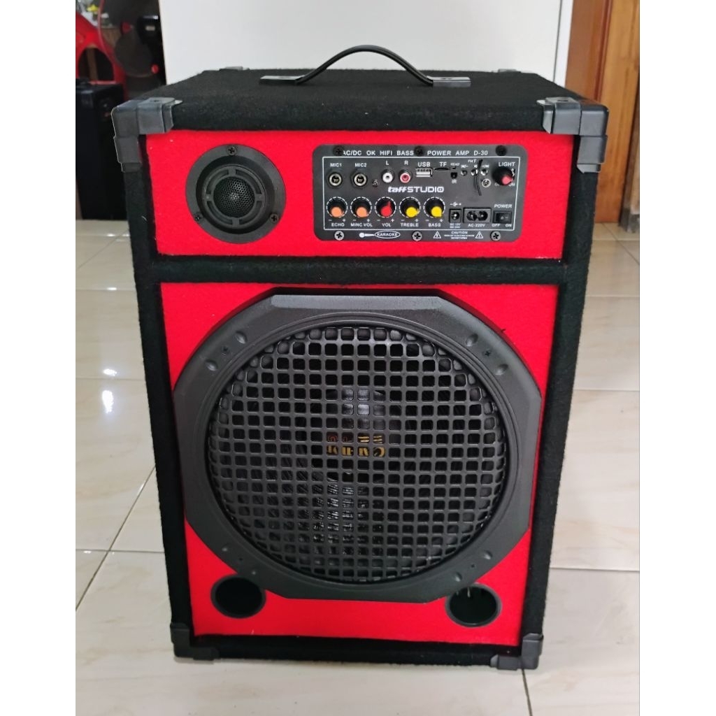 SPEAKER AKTIF 12 INCH SUBWOOFER BASS MANTAP BISA BLUETOOTH USB RADIO KARAOKE