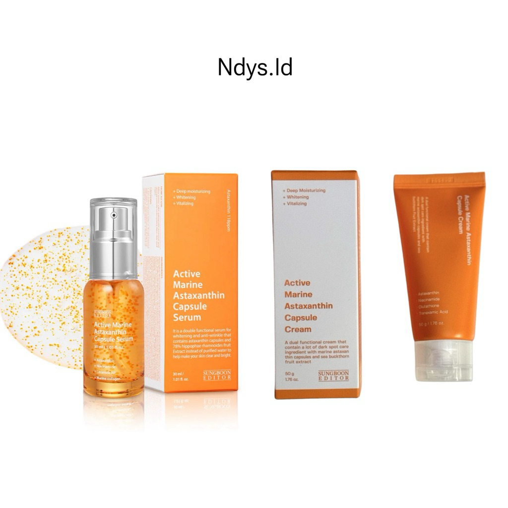 SUNGBOON EDITOR Active Marine Astaxanthin Capsule Serum 30ml/ Sungboon Editor Active Marine