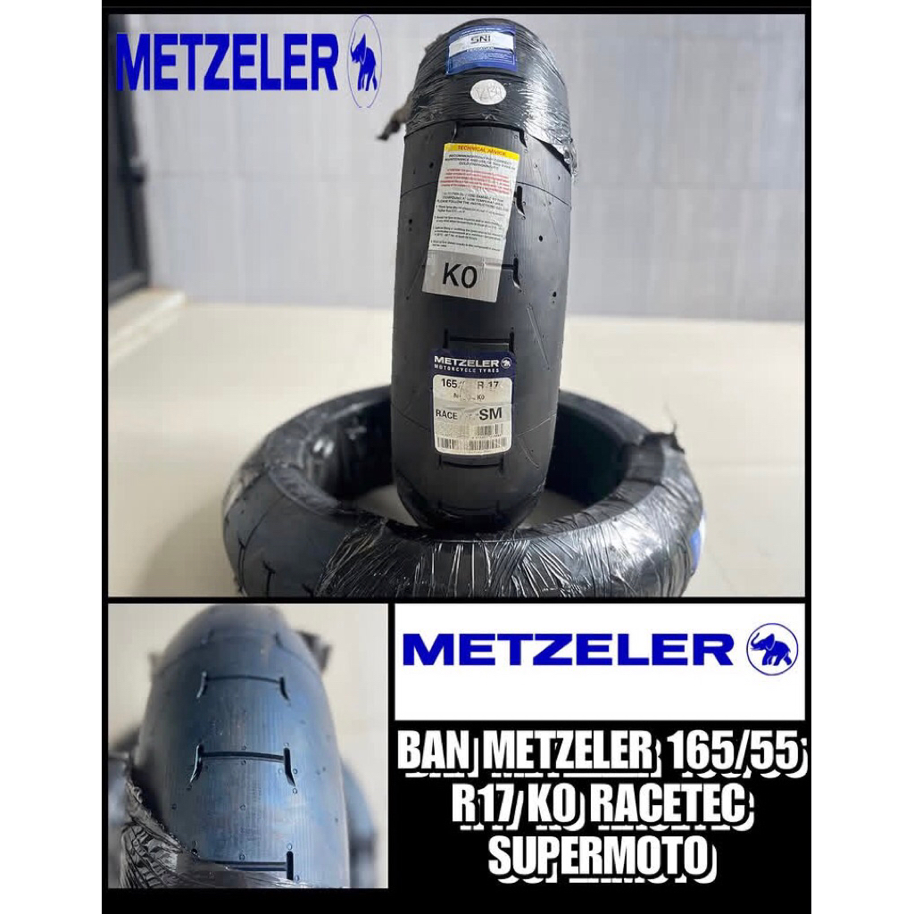 ban metzeler 165/55 r17 ko racetec supermoto