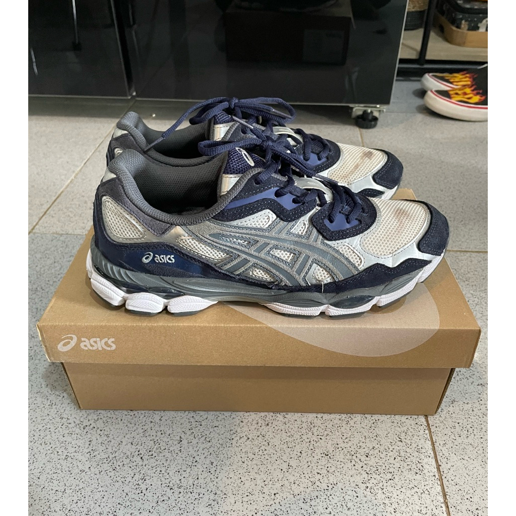 Asics Gel-NYC Cream Steel Grey second original