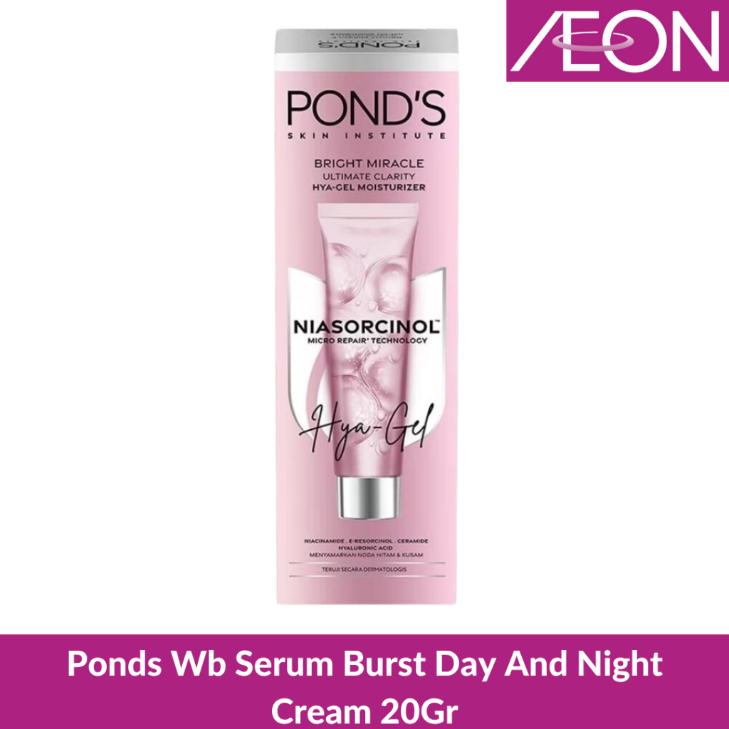 Ponds Wb Serum Burst Day And Night Cream 20Gr