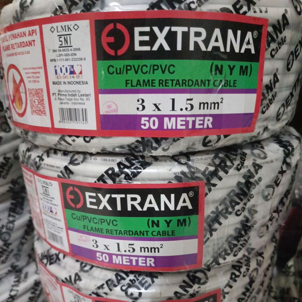 Kabel Extrana NYM 3x1.5