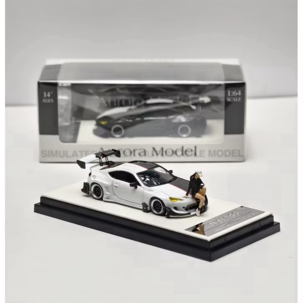 Aurora Model 64 Toyota 86 Pandem Black & White Limited