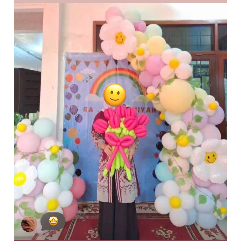 balon dekor ulang tahun/graduated/akikah/khitan/party