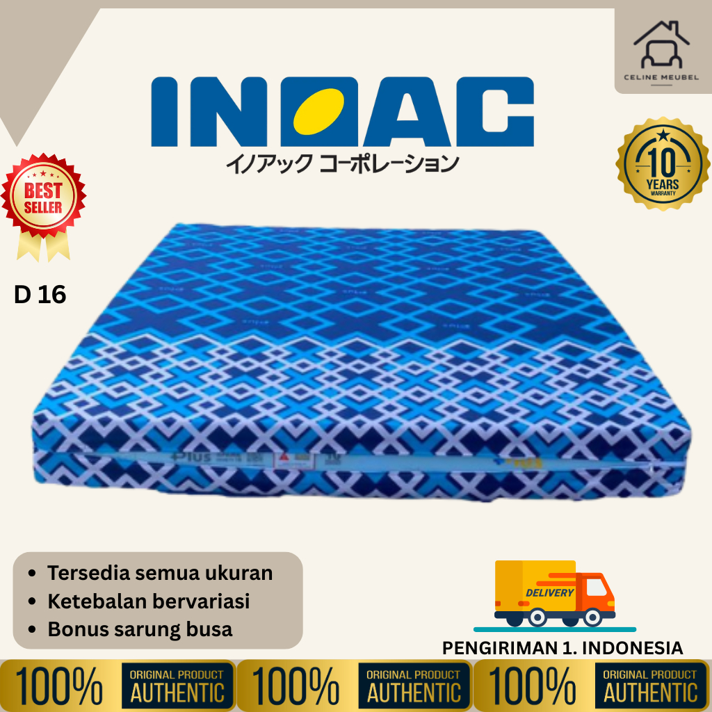 KASUR BUSA / KASUR TIDUR / SPON TIDUR INOAC GARANSI RESMI PT SERIM INDONESIA