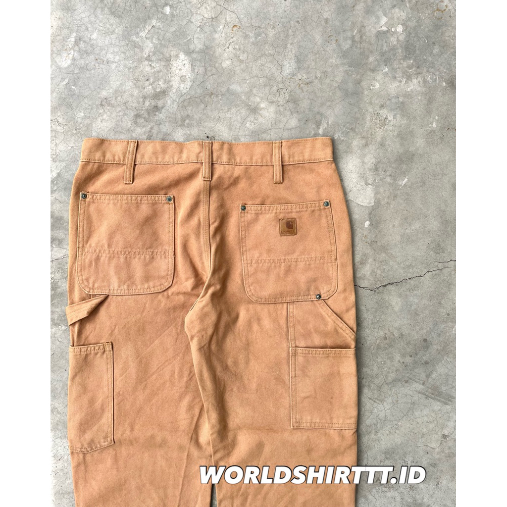 Carhartt Double Knee Pants Carpenter B361 BRN Relaxed Fit