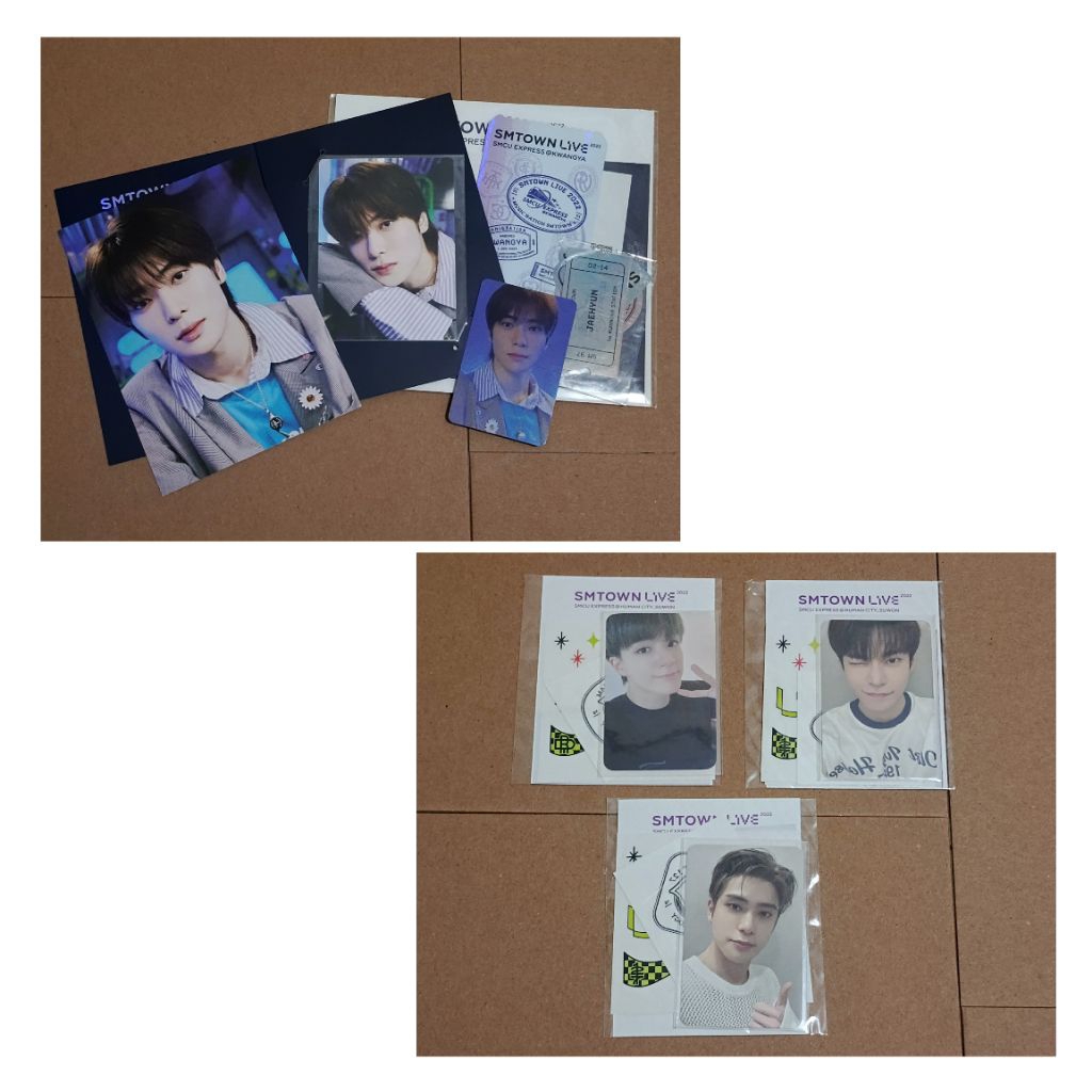sticker tatto SMTOWN 2022 MERCHANDISE - JAEHYUN DOYOUNG JENO