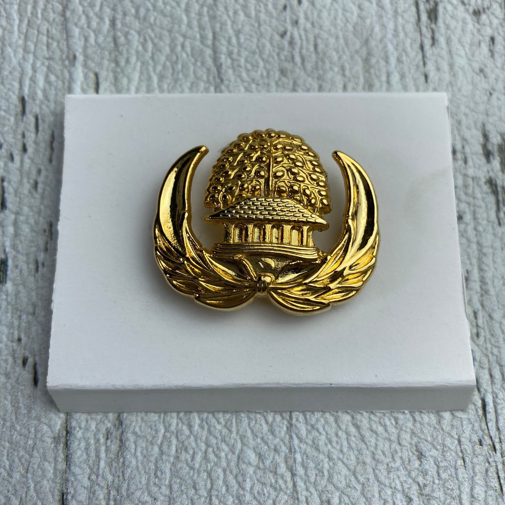 Pin KORPRI PAKU PREMIUM High Quality Lencana Korpri KUNINGAN ASLI Atribut PNS Bahan Cor Mengkilap