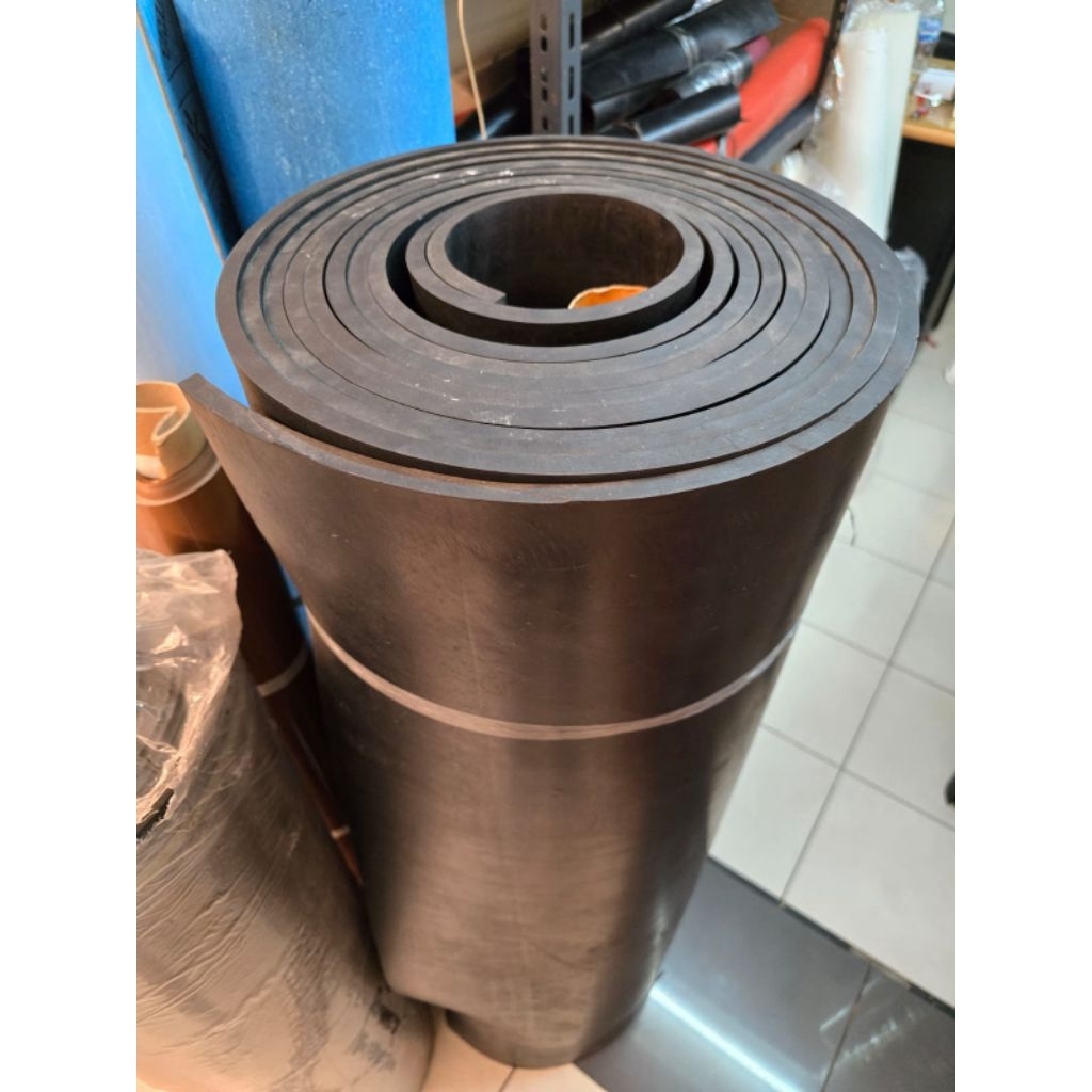 Karet Hitam Lembaran 6mm