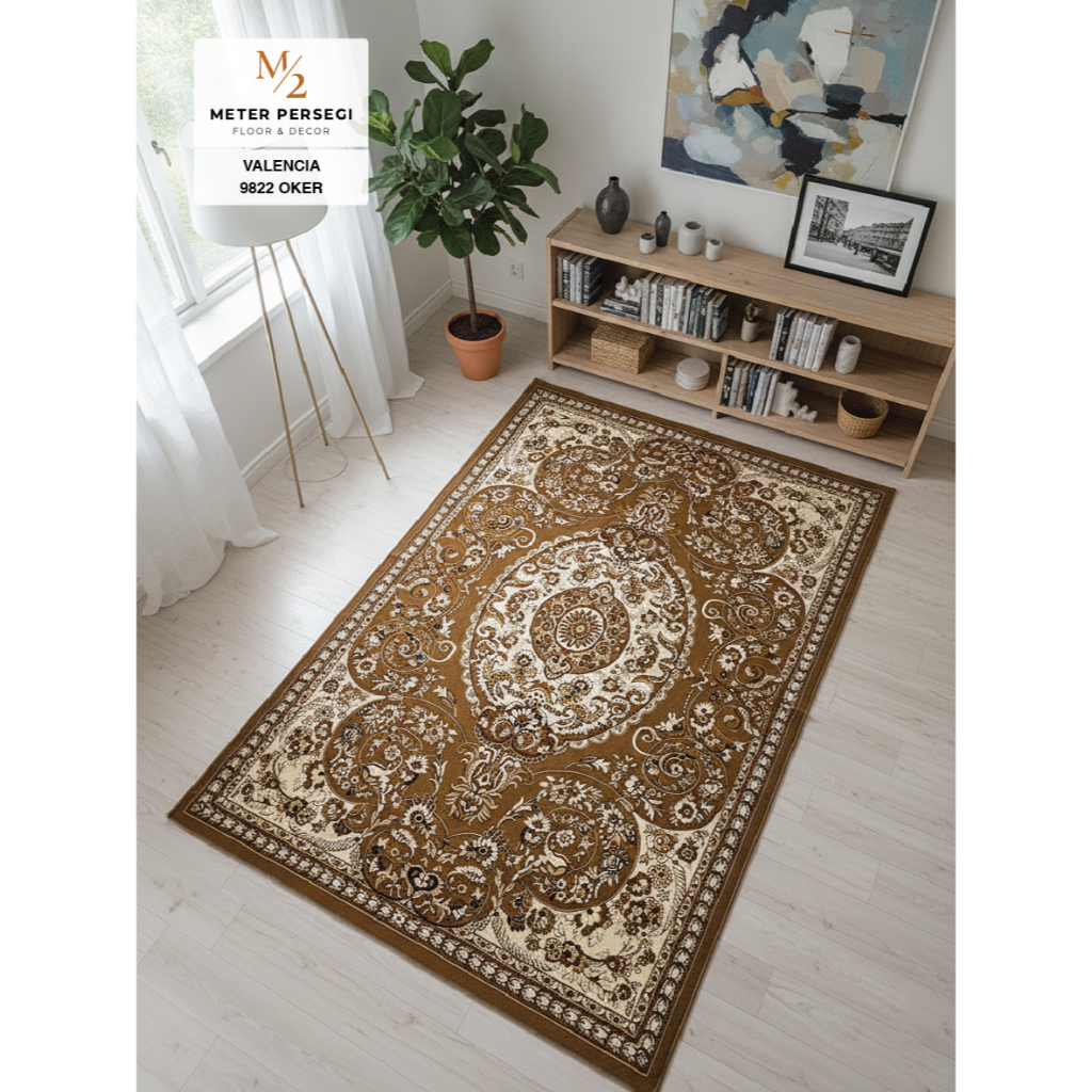 Karpet Lokal Valencia 210 x 310 cm 9822 Oker