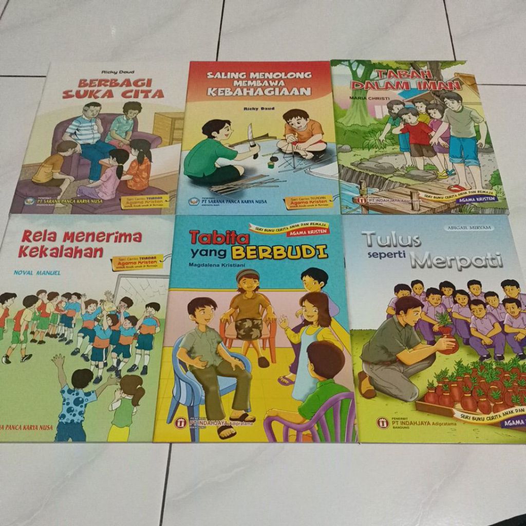 seri buku cerita anak dan remaja agama kristen
