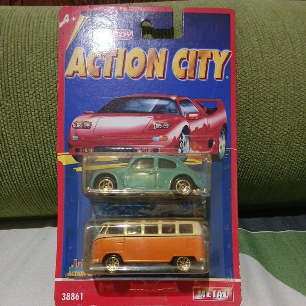 REALTOY ACTION CITY VW BEETLE DAN DAKOTA SAMBA | Vintage collection