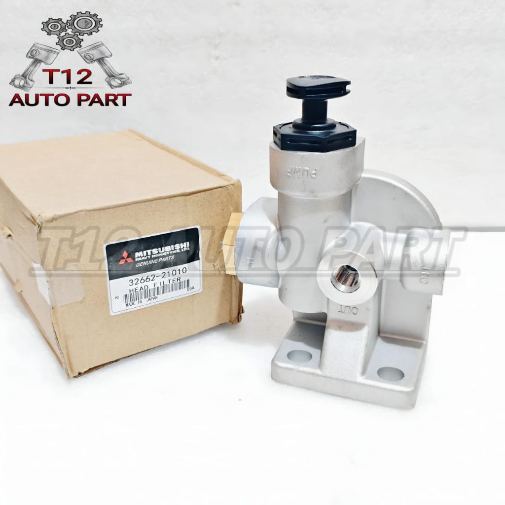 HEAD FUEL FILTER HEAD PUMP KOBELCO SK130-8 SK140-8 KEPALA FILTER SOLAR 32662-21010