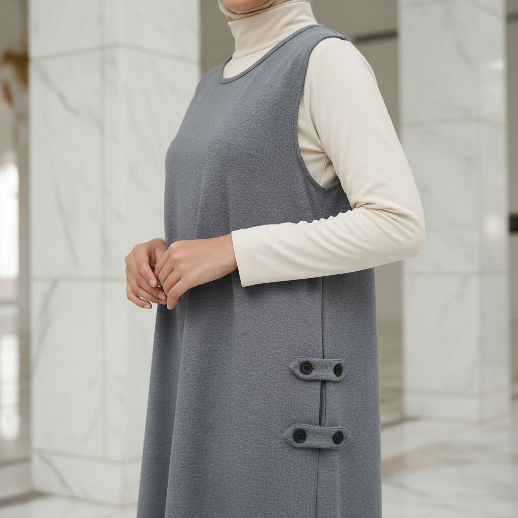 Rompi Wanita Tanpa Lengan Tunik Korean Style Fashion Muslim/outher muslim wanita jumbo