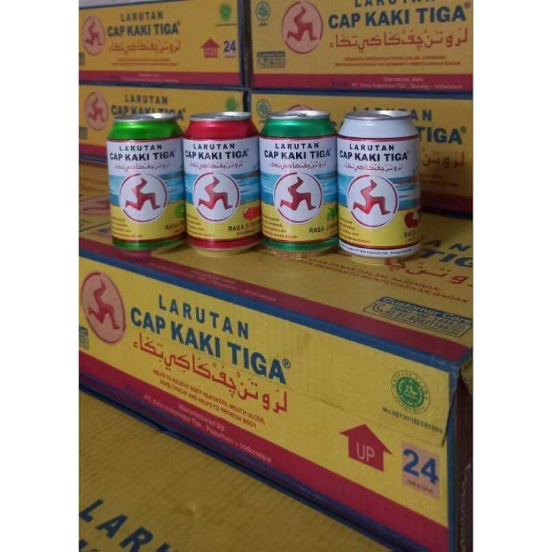 LARUTAN CAP KAKI 3 KALENG 320ML DUS ( 24 KALENG )