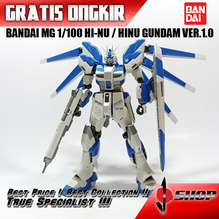 BANDAI MG 1/100 HI-NU  HINU GUNDAM VER.1.0 MG1951