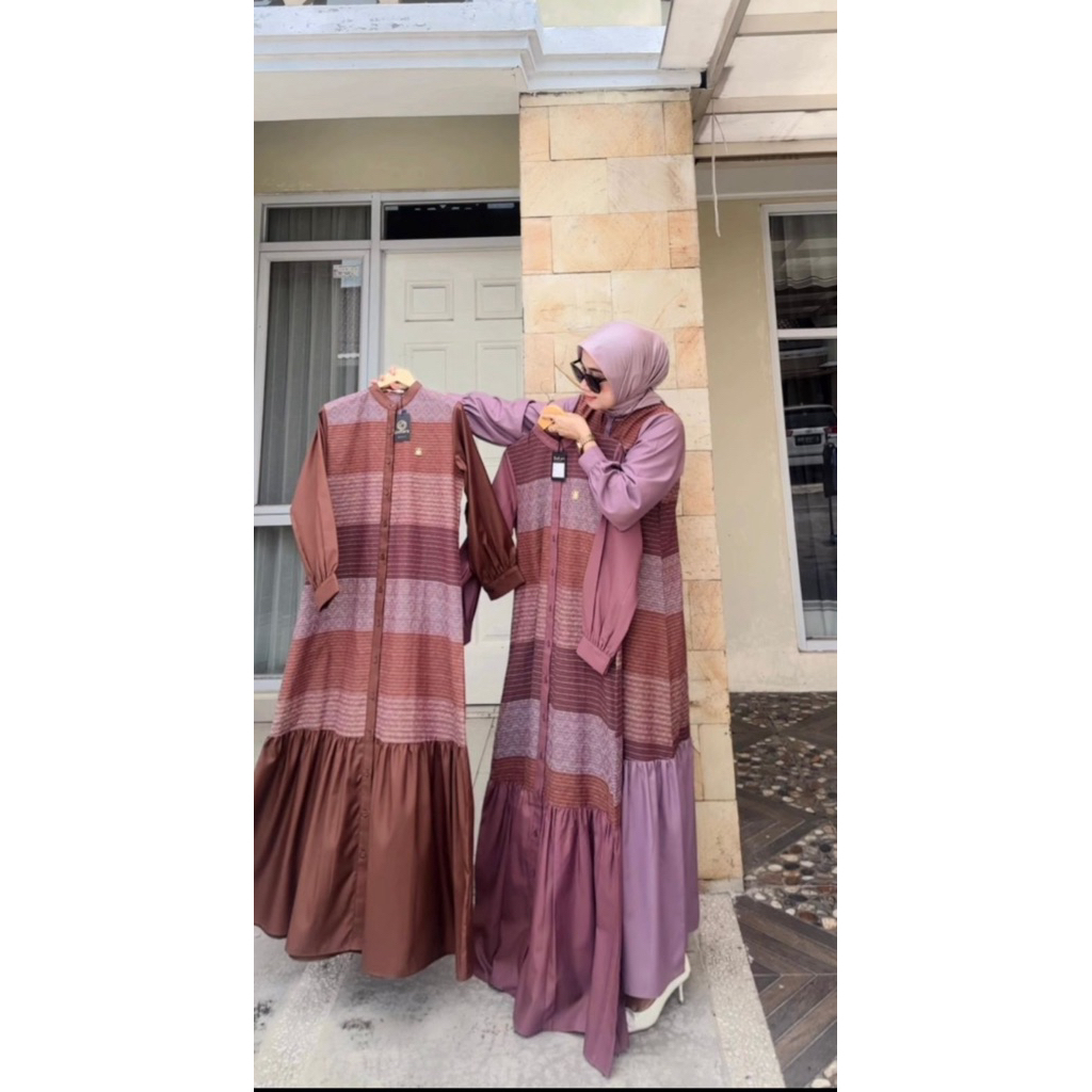GAMIS DIMARA ORIGINAL DRESS TRISET WANITA