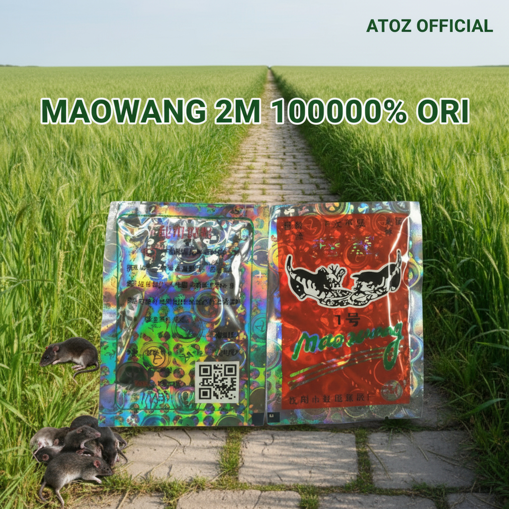MAOWANG 2M ORIGINAL RACUN TIKUS MAOWANG 2M ORIGINAL BERHOLOGRAM/ RACUN TIKUS 2M RODEN