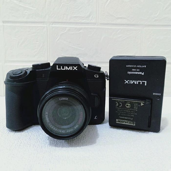 Panasonic Lumix G85 Lensa Kit 14 42mm Second lumix g85
