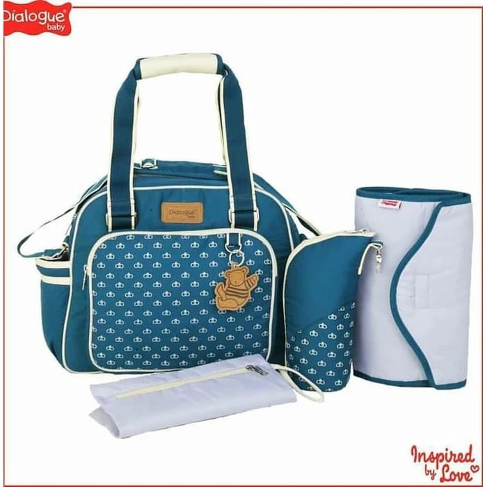 Dialogue Tas Bayi DBL SISI + TBS & Perlak Emerald Series DGT 7401 DGT 7402 DGT 7403