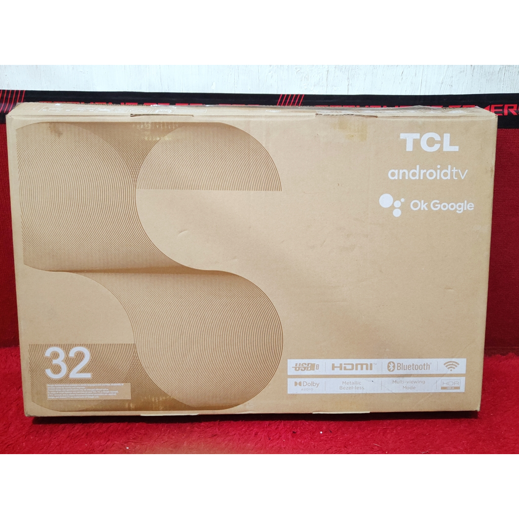 TV TCL 32 inch Android TV 32A9 FULLSET