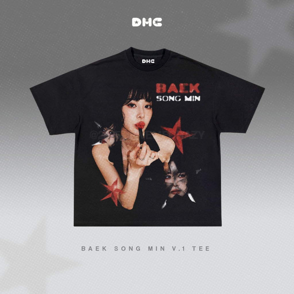 DMC Baek Song Min V.1 Oversized Bootleg T-Shirt