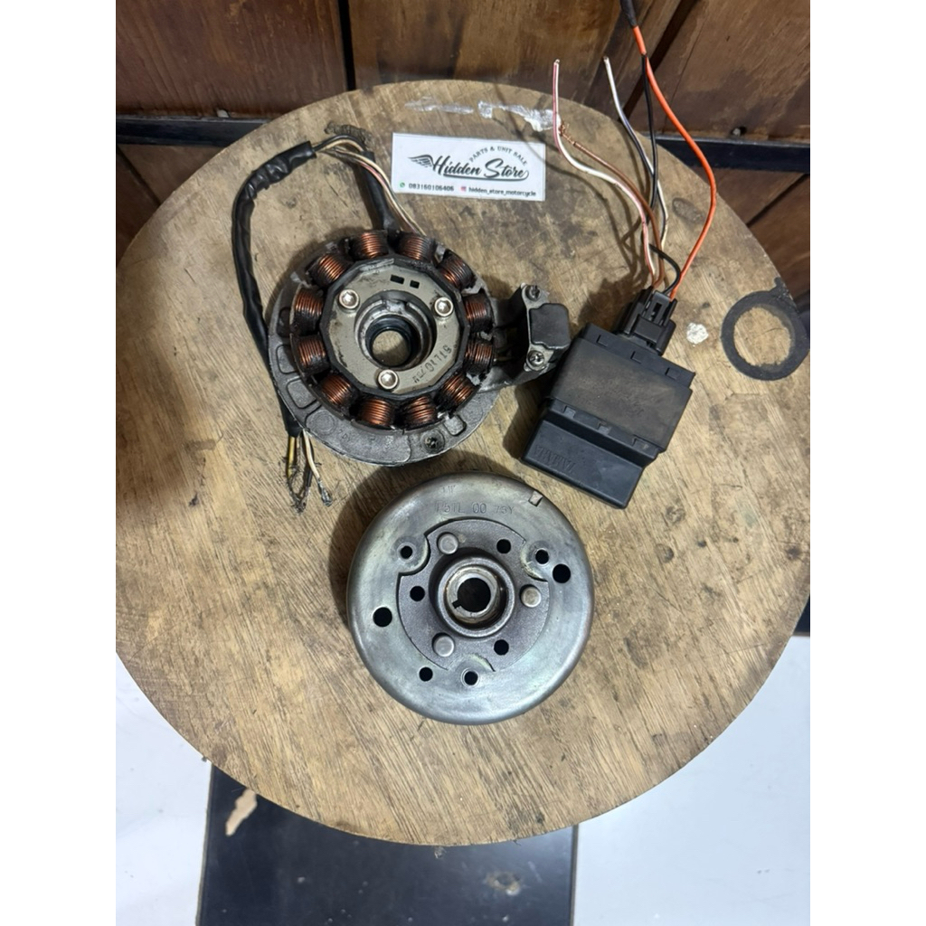 spull set magnet dan cdi mio original copotan PNP honda win c series