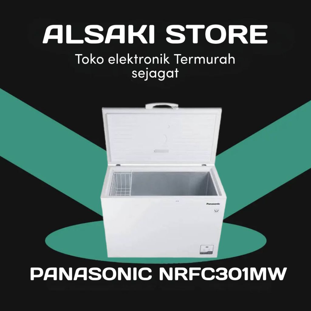 PANASONIC FREEZER BOX CHEST FREEZER NRFC301MW